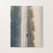 霧の朝のフライト ジグソーパズル (縦)