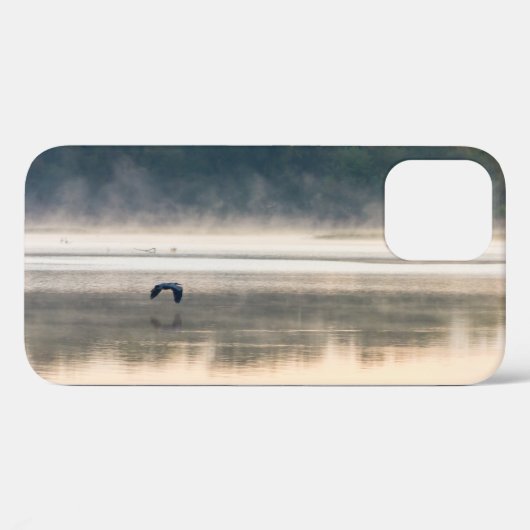 霧の朝のフライトiPhoneケース Case-Mate iPhoneケース (裏面 (横))