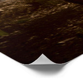 霧の朝のラシュミアカントリーパーク(0842) ポスター (角)