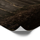 霧の朝のラシュミアカントリーパーク(0851)ポスター ポスター (角)