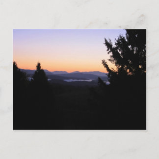 霧の朝 ポストカード