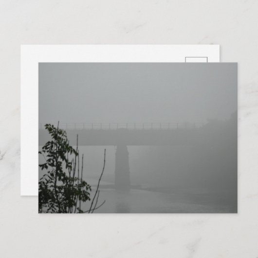 霧の朝 ポストカード (正面/裏面)