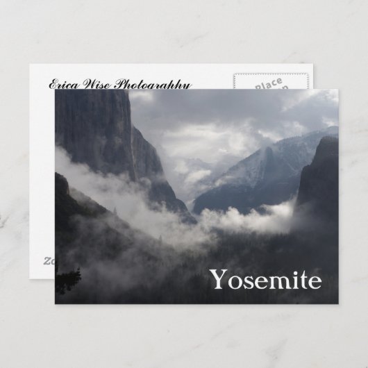 霧の朝 ポストカード (正面/裏面)