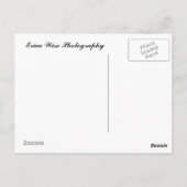 霧の朝 ポストカード (裏面)