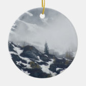霧の木 セラミックオーナメント (正面)