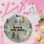 霧の森が公式に丘の上にプレート ペーパープレート (パーティー)