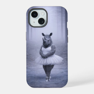 霧の森のバレリーナサイ iPhone 15ケース
