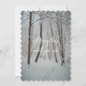 霧の森の冬 シーズンカード (正面)