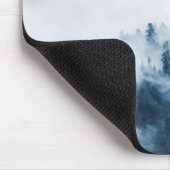 霧の森の山 マウスパッド (コーナー)
