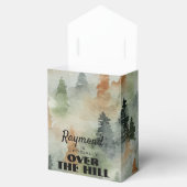 霧の森の男らし誕生日パーティーの好意ボックス フェイバーボックス (オープン)