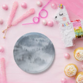 霧の森の谷 ペーパープレート (パーティー)