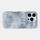 霧の森の谷 iPhoneケース (裏面横)