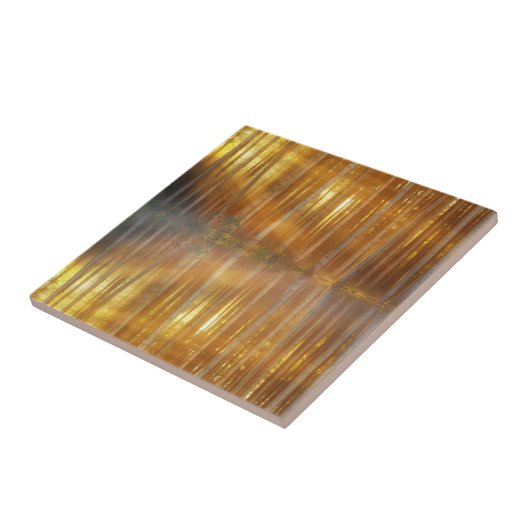 霧の森の風景 タイル (側面)