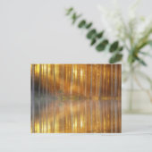 霧の森の風景 ポストカード (スタンド正面)