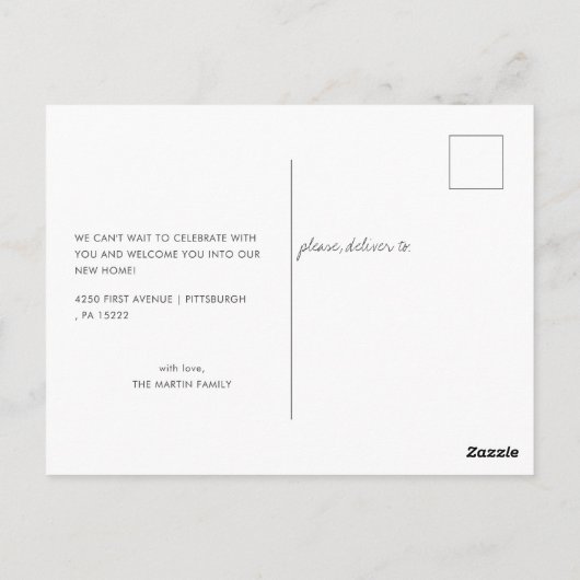 霧の水の色の風景を移動 ポストカード (裏面)