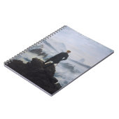 霧の海の上のフリードリッヒの放浪者 ノートブック (左側)