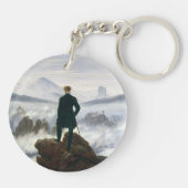 霧の海の上の放浪者 キーホルダー (裏面)