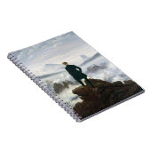 霧の海の上の放浪者 ノートブック (右側)