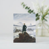 霧の海の上の放浪者 ポストカード (スタンド正面)