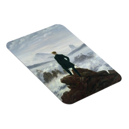 霧の海の上の放浪者, 1818 マグネット (右側)