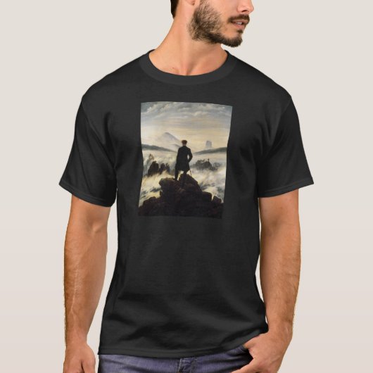 霧の海の上の放浪者 Tシャツ (正面)
