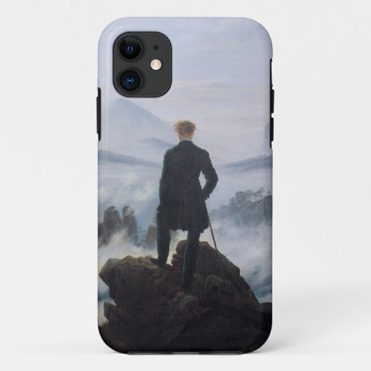 霧の海の上の旅人 Case-Mate iPhoneケース (裏面)