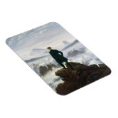 霧の海の上をさまよう放浪者 マグネット (右側)