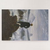 霧の海の上をさまよう：カスパル・ダビデ ジグソーパズル (横)