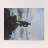 霧の海の上をさまよう ジグソーパズル (横)