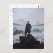 霧の海の上をさまよう ポストカード (正面/裏面)