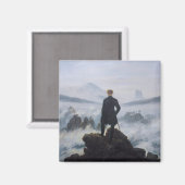 霧の海の上をさまよう マグネット (正面/裏面)