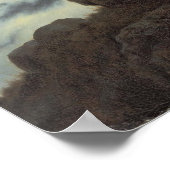 霧の海の上をさまよう – 大きなポスター ポスター (角)