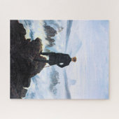 霧の海の上を放浪者、アール素晴らしト ジグソーパズル (横)