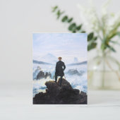 霧の海の上を放浪者、アール素晴らしト ポストカード (スタンド正面)