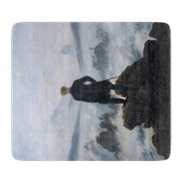 霧の海をさまよう（C.D.フリードリヒ） カッティングボード