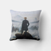 霧の海をさまよう(C.D.フリードリヒ) クッション (裏面)