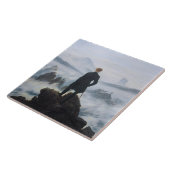 霧の海をさまよう（C.D.フリードリヒ） タイル (側面)