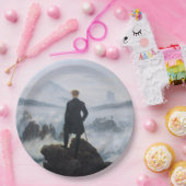 霧の海をさまよう（C.D.フリードリヒ） ペーパープレート (パーティー)