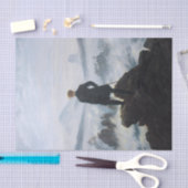 霧の海をさまよう(C.D.フリードリヒ) 薄葉紙 (クラフト)