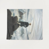 霧の海を放浪するフリードリッヒ タペストリー (正面(横))