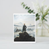 霧の海を放浪するフリードリッヒ ポストカード (スタンド正面)