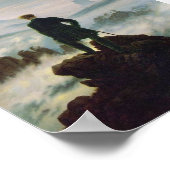 霧の海を放浪する人 ポスター (角)