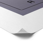 霧の深い朝 ポスター (角)