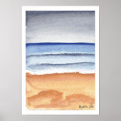 霧の深い海 ポスター (正面)