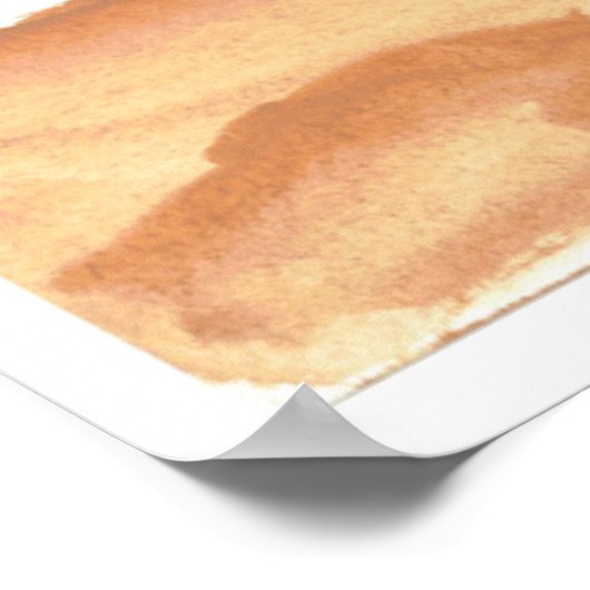 霧の深い海 ポスター (角)