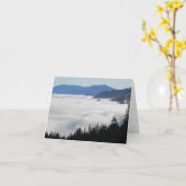 霧の湖….. カード (黄色い花)