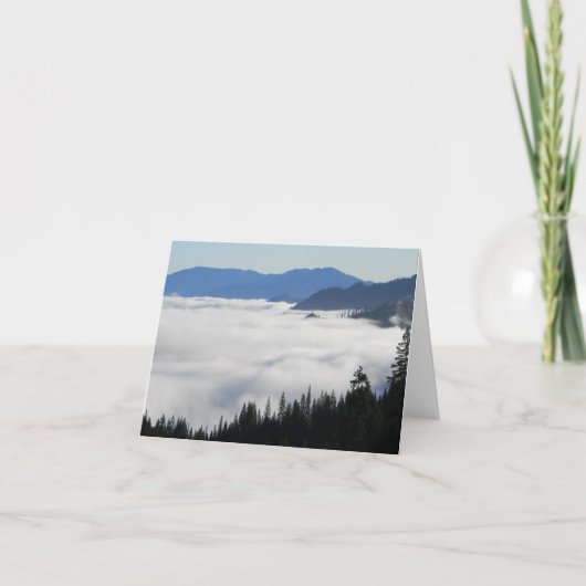 霧の湖….. カード (正面)