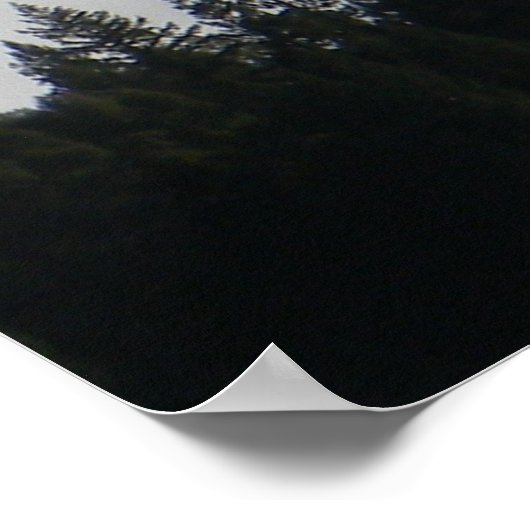 霧の湖….. ポスター (角)