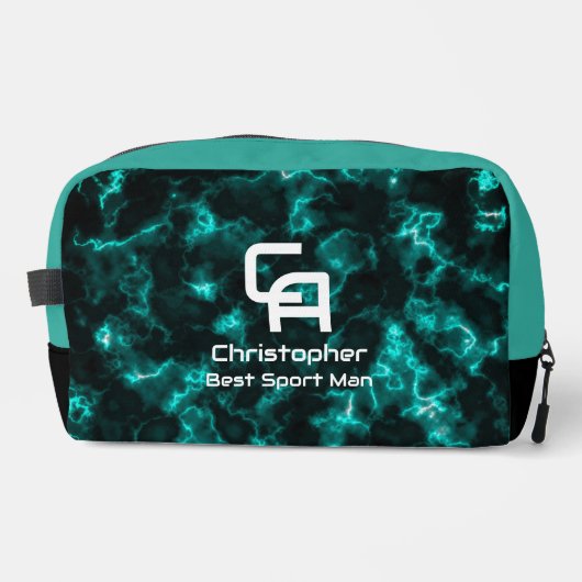 霧の煙モノグラムアクア ドップキット (正面)