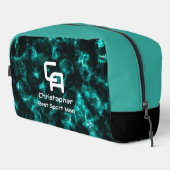 霧の煙モノグラムアクア ドップキット (右コーナー)